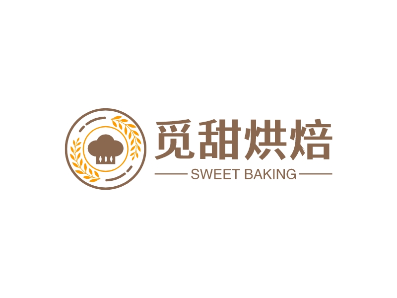 覓甜烘焙LOGO設(shè)計